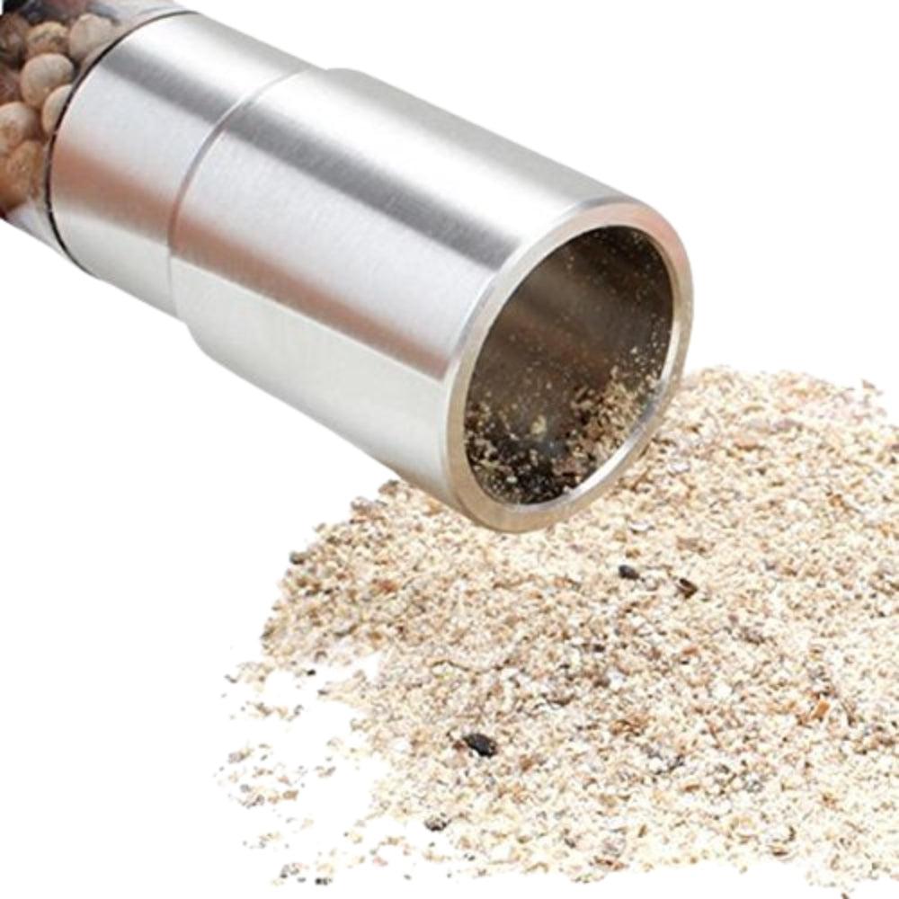 1Pc Stainless Steel Salt Herb Pepper Mill Grinder Muller Hand Crank Kitchen Tool