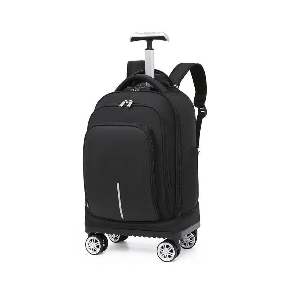 2023 New Dual-use Large-capacity Trolley Backpack Cabin Travel luggage With Silent Wheels