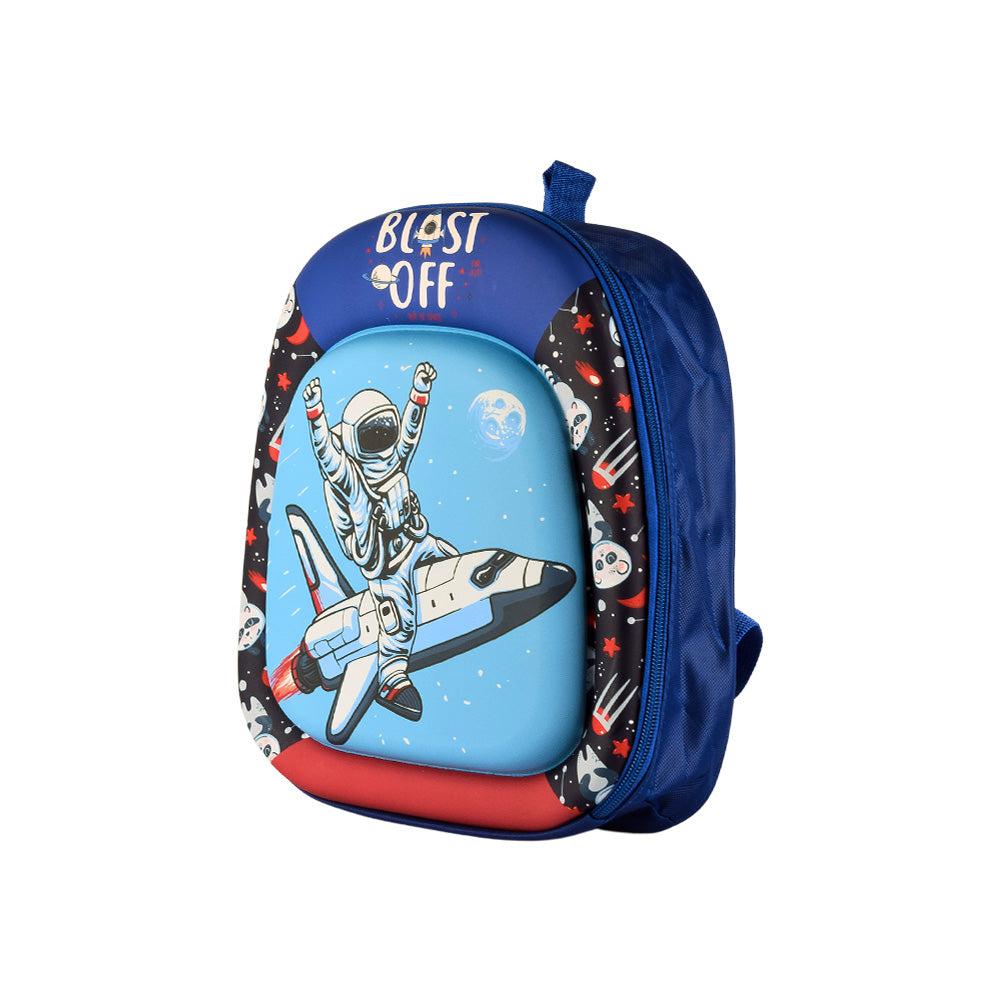 3D Cartoon Children School Bag Kindergarten - ( Blast Off )