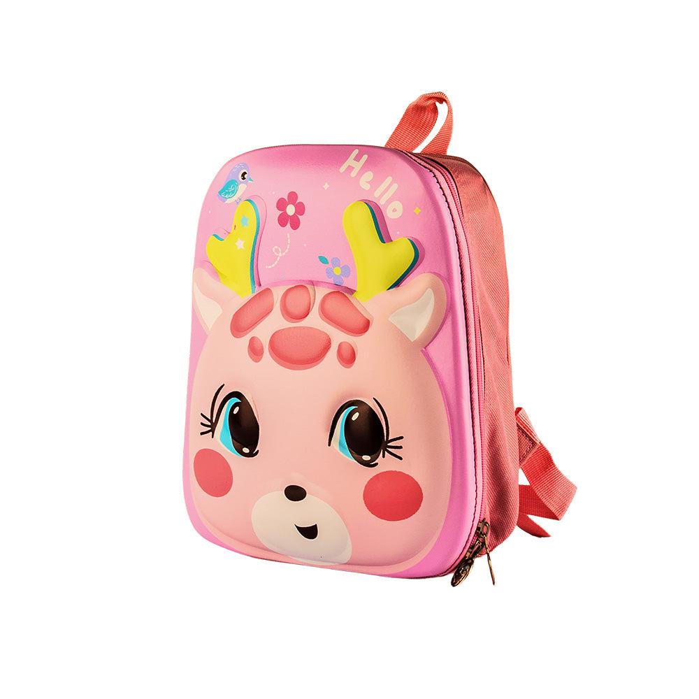 3D Cartoon Children School Bag Kindergarten - ( Cute Deer )