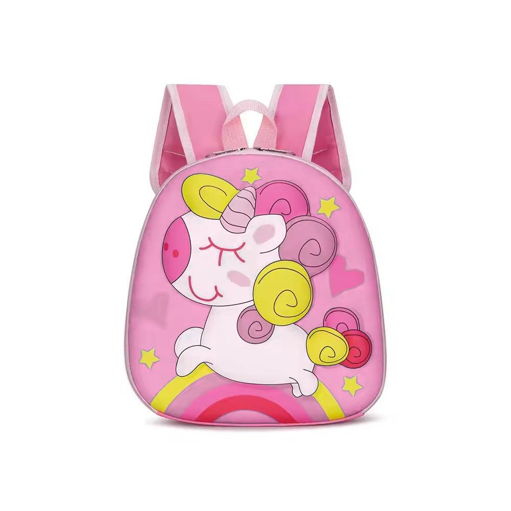 3D Cartoon Children School Bag Kindergarten - ( Cute Unicorn )