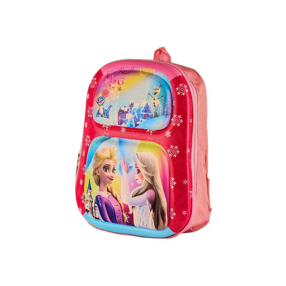 3D Cartoon Children School Bag Kindergarten - ( Frozen )