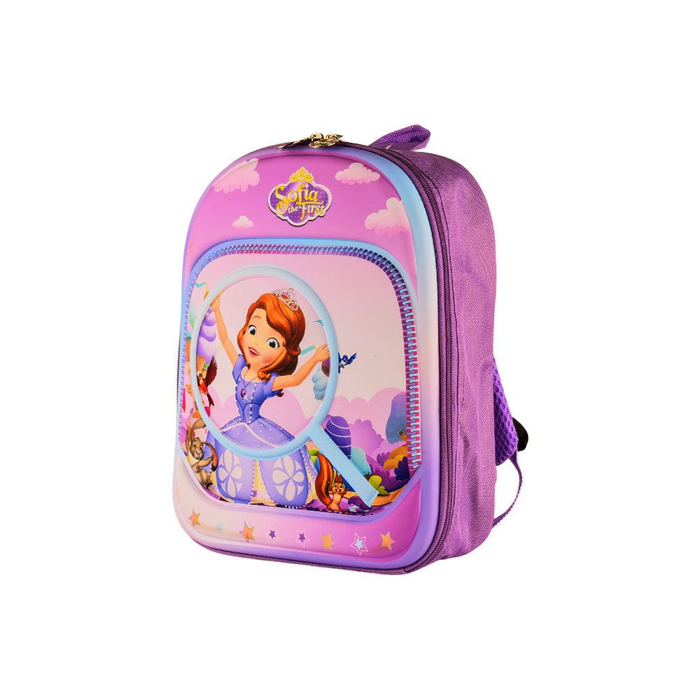 3D Cartoon Children School Bag Kindergarten - ( Princess Sofia )