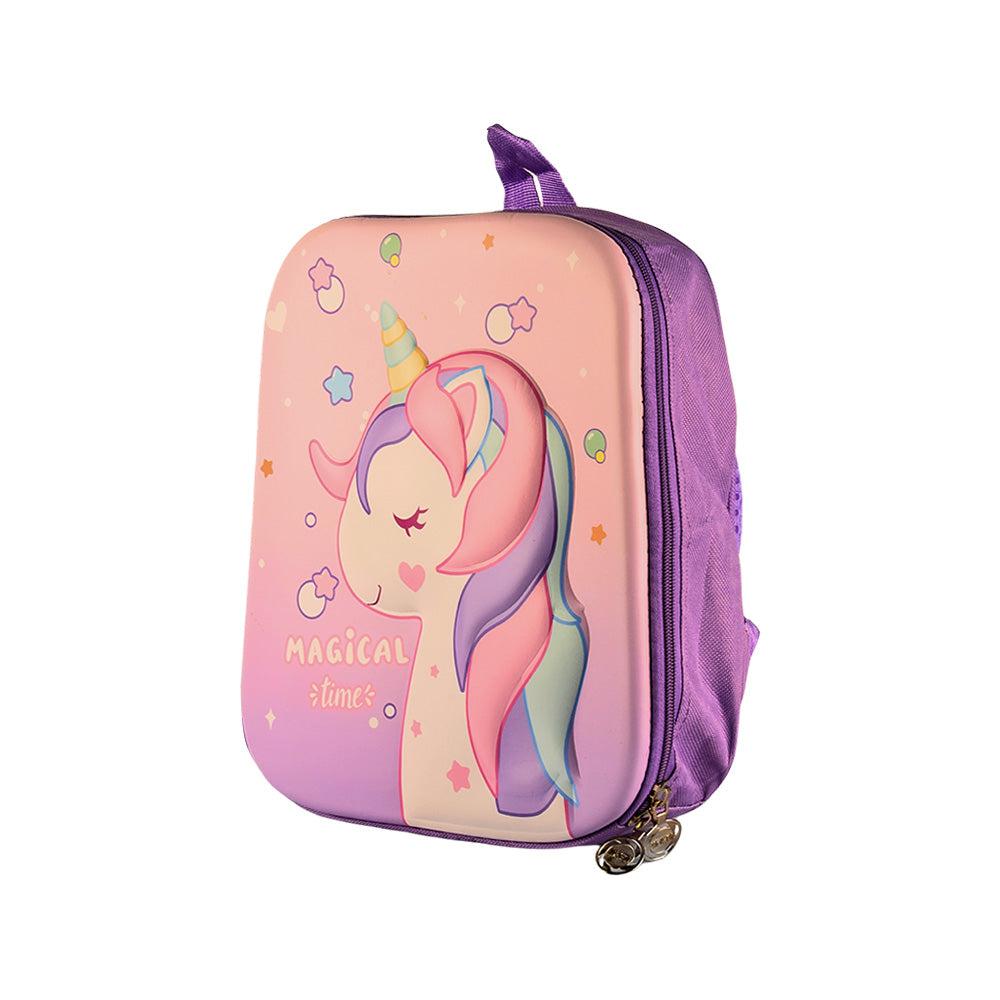 3D Cartoon Children School Bag Kindergarten - ( Unicorn )