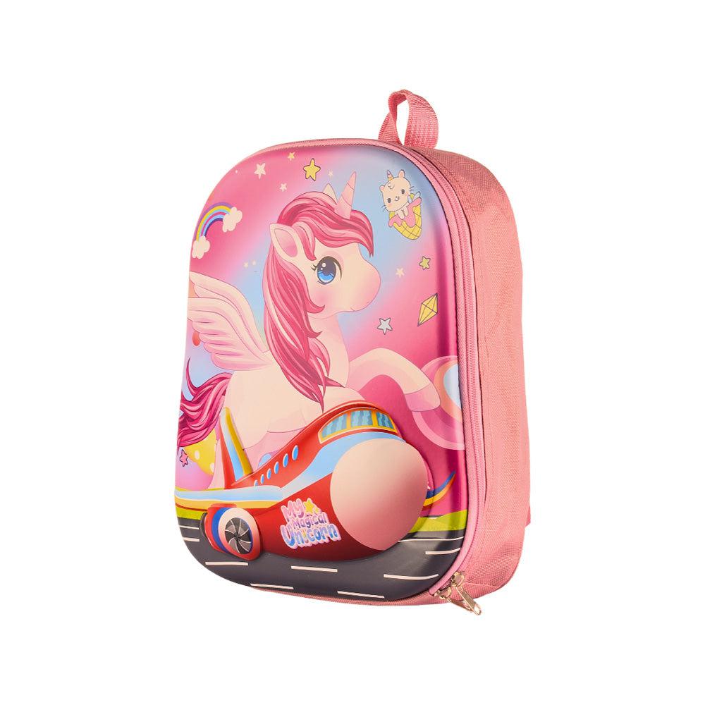 3D Cartoon Children School Bag Kindergarten - ( Unicorn )