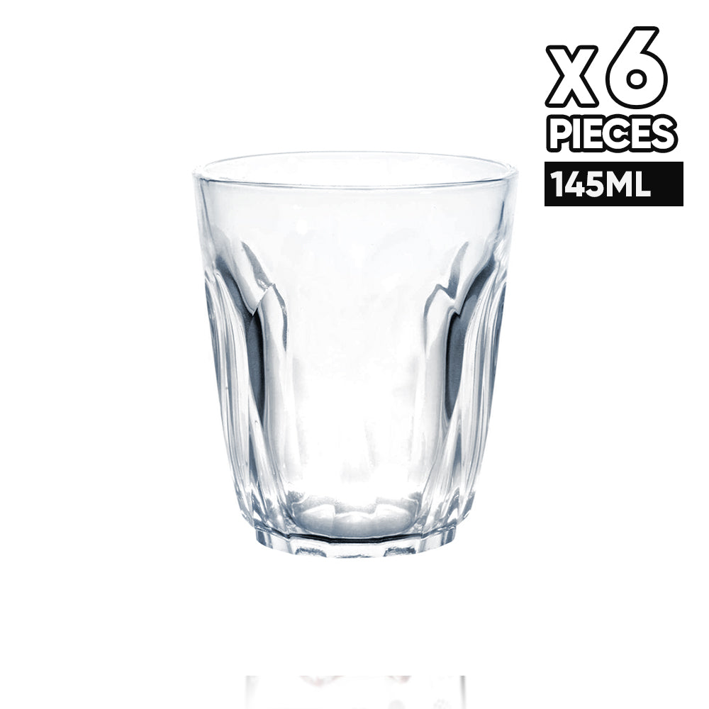 6-Piece Glass Set for Cold Drinks