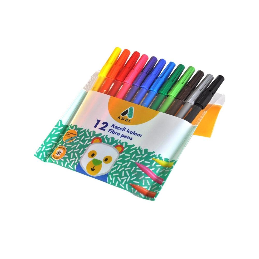 Adel 12-Piece Felt Pen