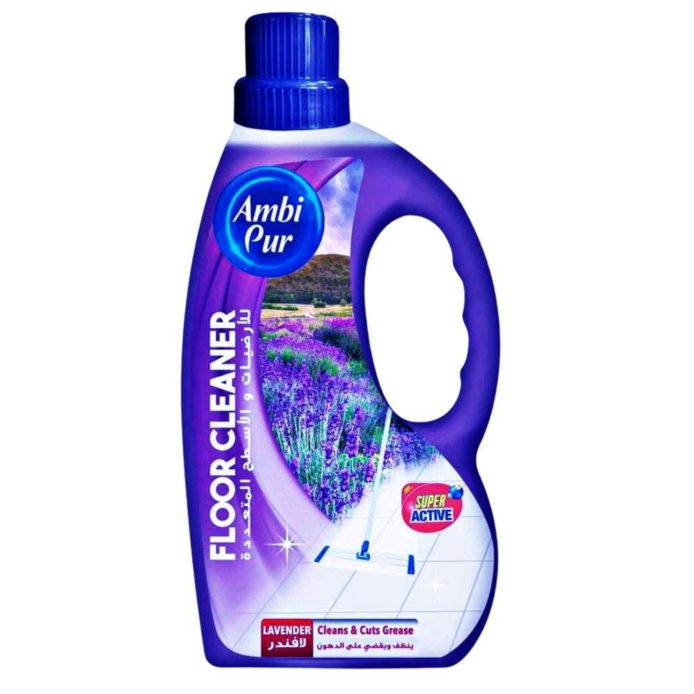 Ambi Pur Floor Cleaner Super Active Lavender Cleans & Cuts Grease