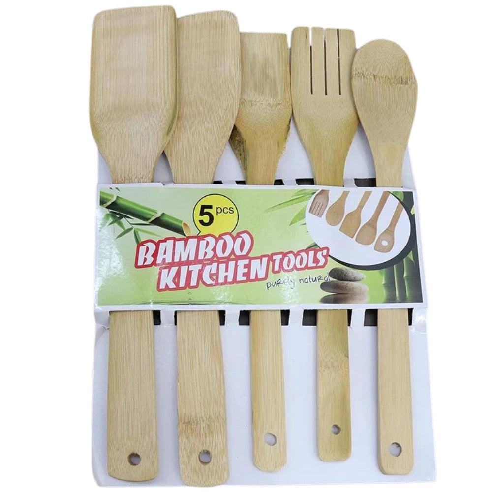 Bamboo Kitchen Tools 4 Pcs Purely Natural