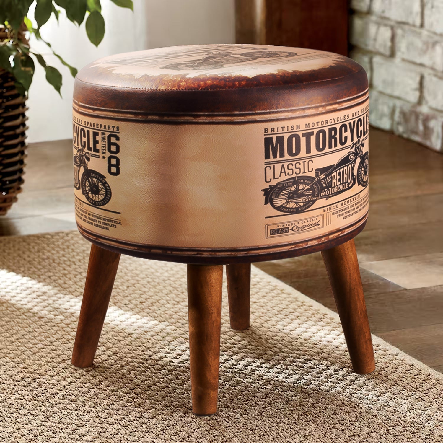 Bench-Pouf(Motorcycle)