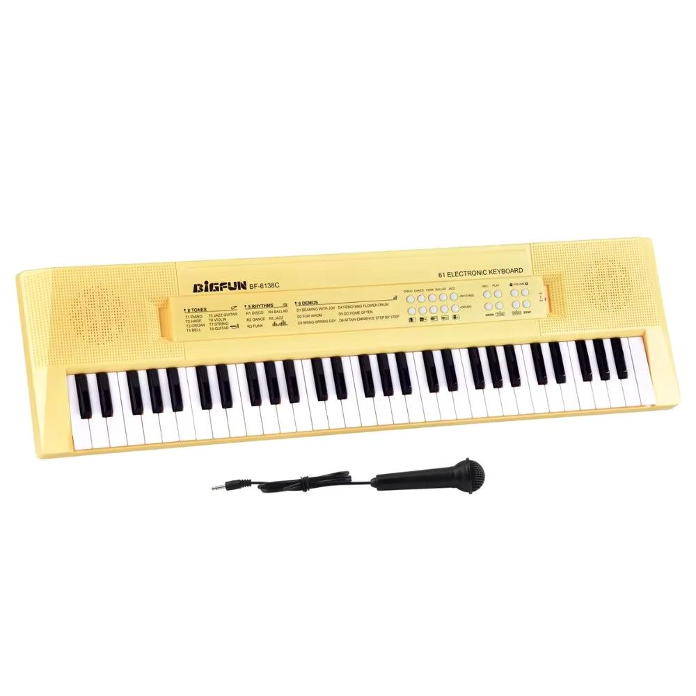 Bigfun Electronic Keyboard 61 Keys USB BF-6138C