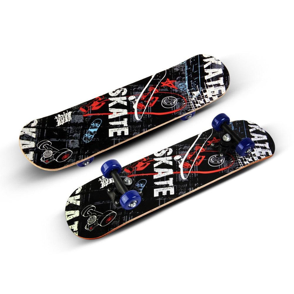 Black Skateboard 80X20 cm