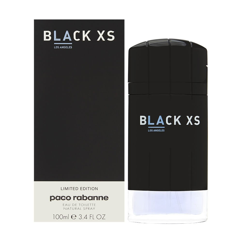 Black XS Los Angeles By Paco Rabanne For Men 100ml Eau De Toilette Spray Limited Edition