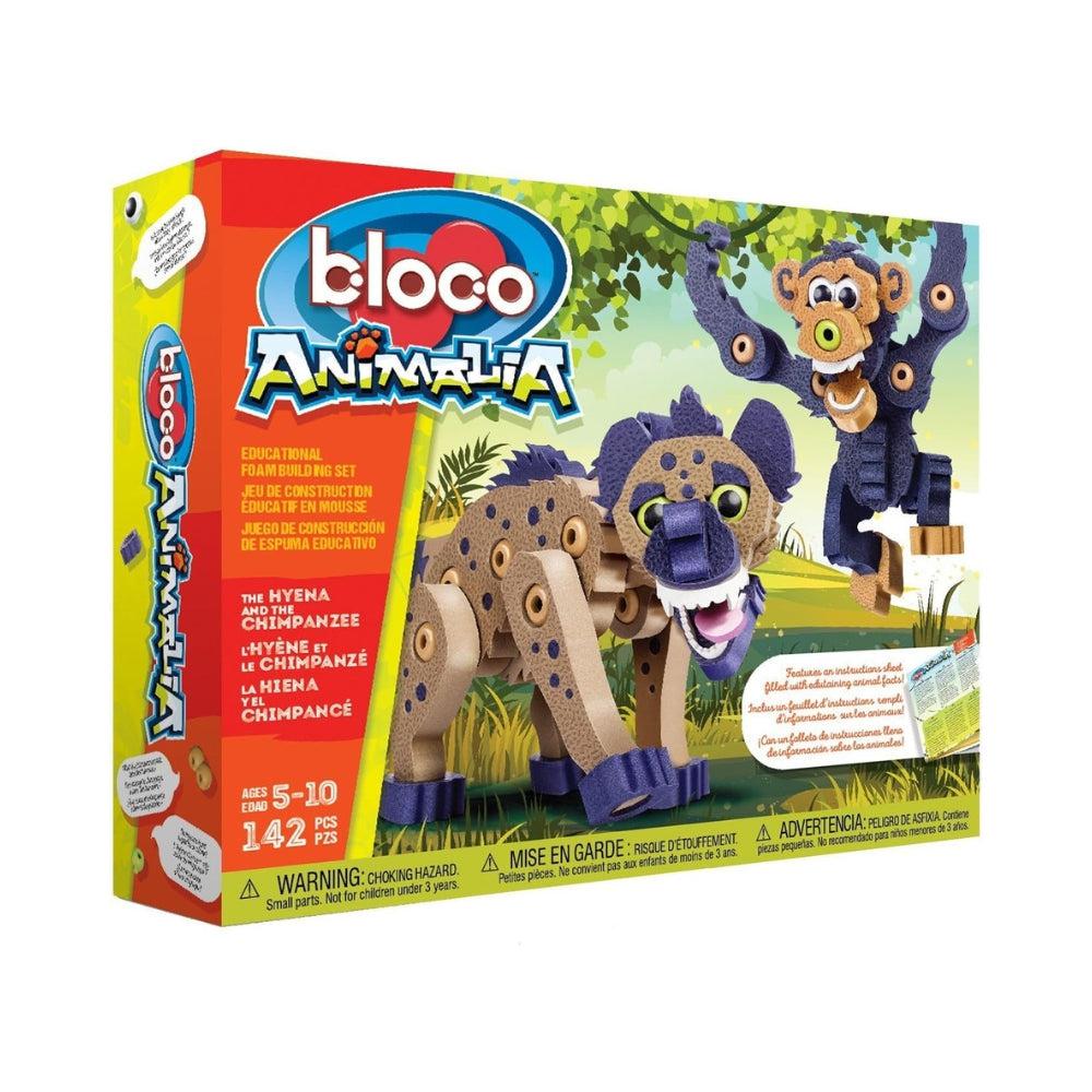 Bloco Animalia Hyena & Chimpanzee Construction Kit