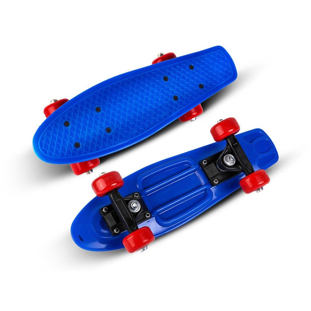 Blue Skateboard 42X12 cm