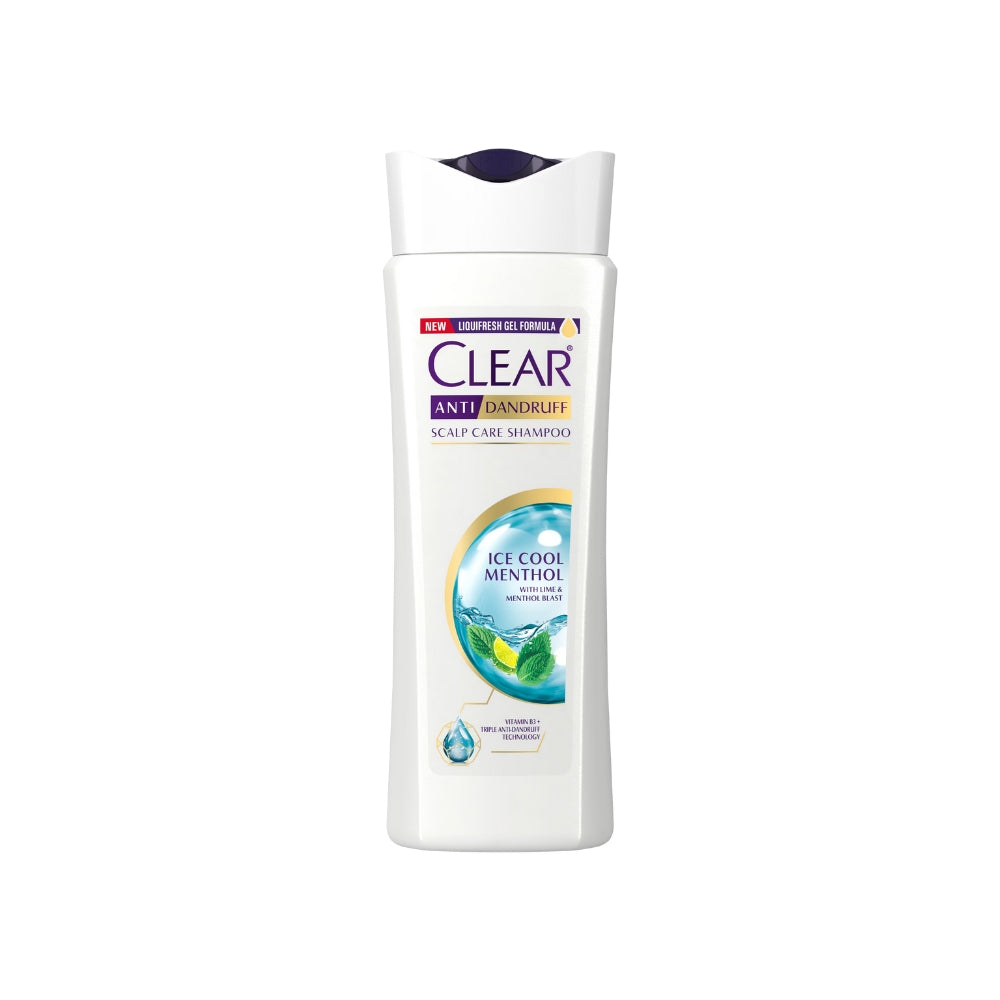 Clear Ice Cool Anti Dandruff Shampoo Menthol