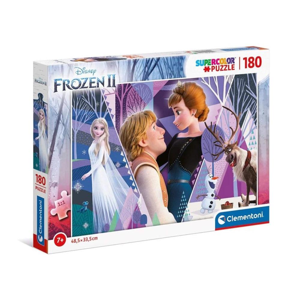 Clementoni Disney Frozen 2, Supercolor Puzzle, 180 Pcs