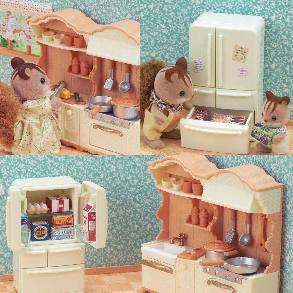 Calico Critters Kitchen Playset - Create Delicious Meals With Your Critters