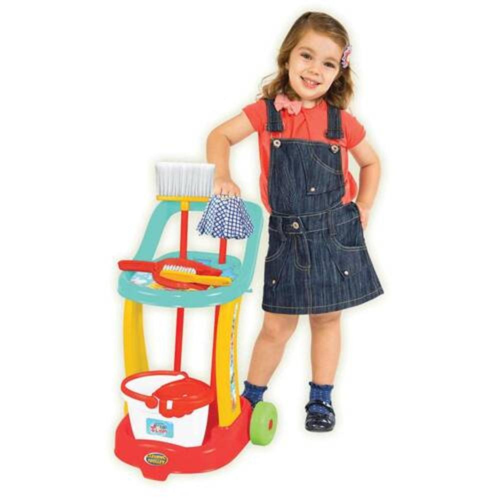 Candy & Ken Cleaning Cart Cleaning Play Set