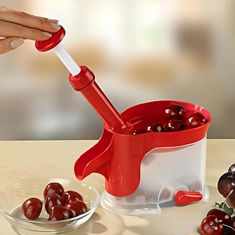 Cherry Pitter & Stoner - Remove Cherry And Olive Pit Quick & Easy