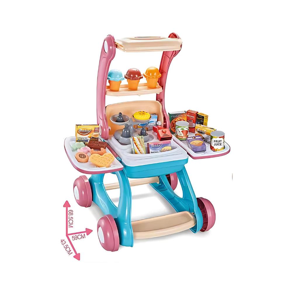 Children SuperMarket Transformable Cart (2 in 1)