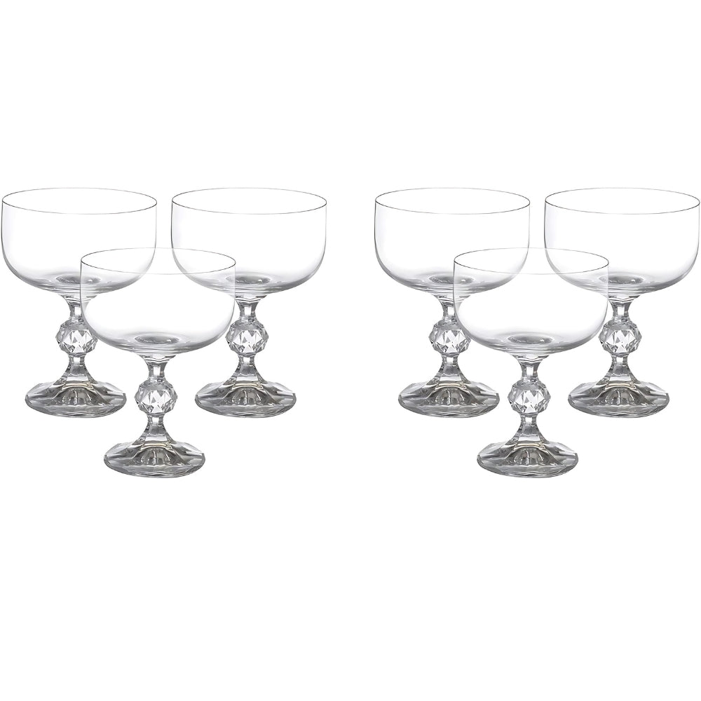 Claudia Bohemia Crystal Glass Set Of 6