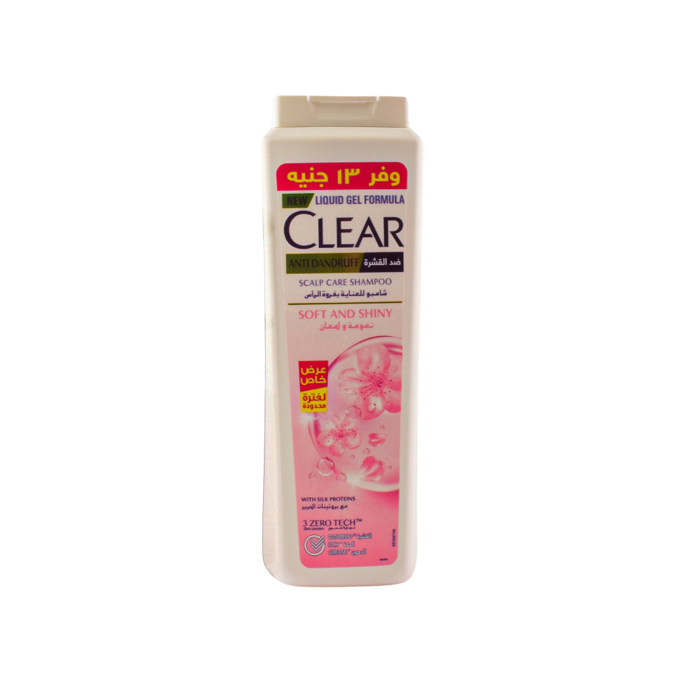 Clear Scalp Care Shampoo With Silk Proteins