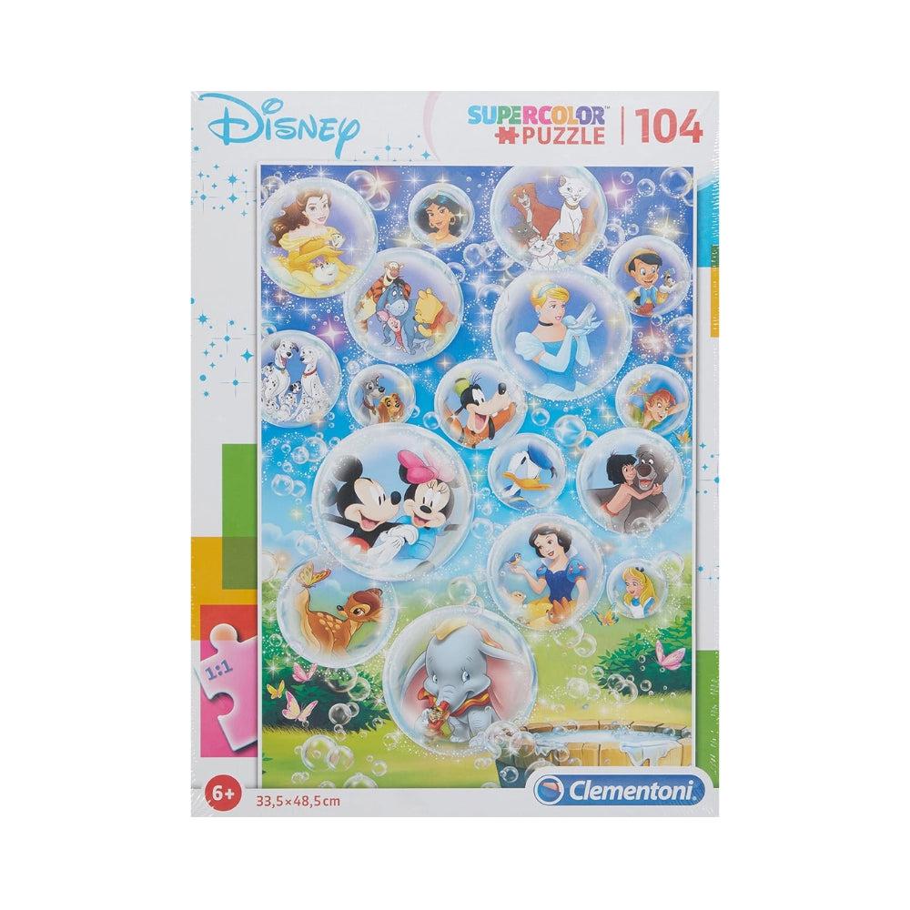 Clementoni 27119 Supercolor Puzzle For Children Disney Classic-104 Pcs