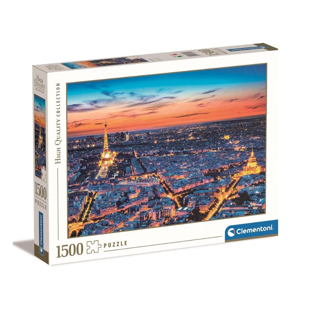 Clementoni 31815 Collection Puzzle - Paris View - 1500 Pcs - Made In Italy - Jigsaw Puzzles For Adult