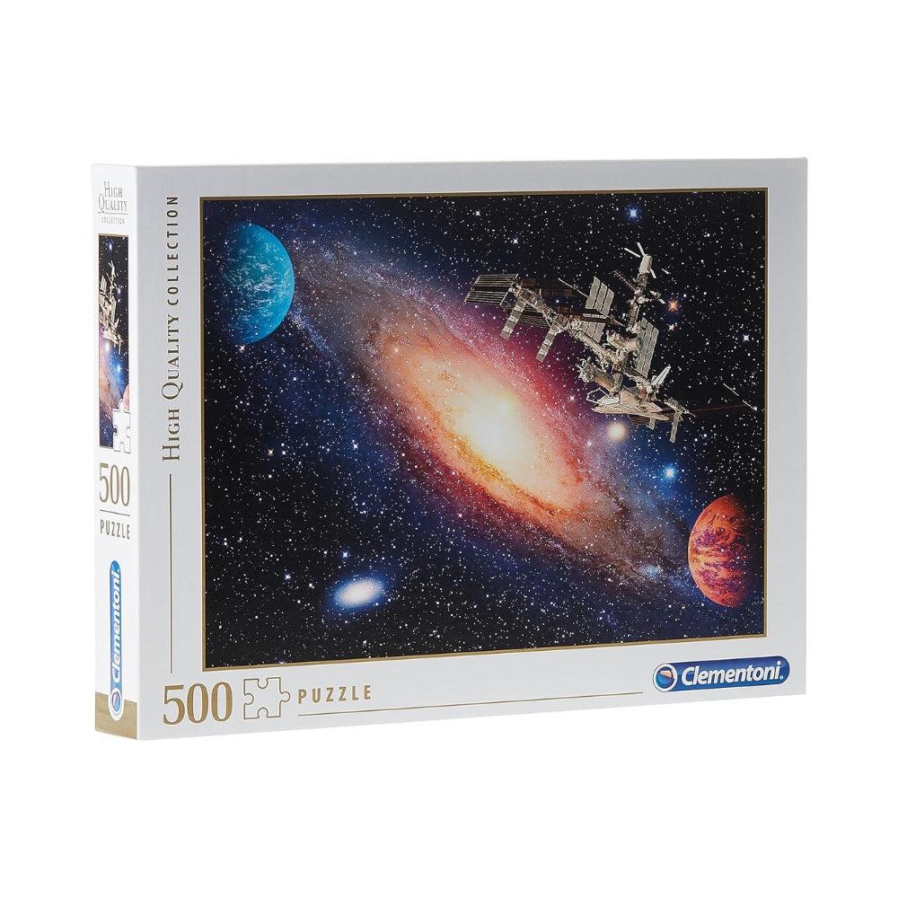 Clementoni 35075 Collection Puzzle - International Space Station - 500 Pcs - Made In Italy - Jigsaw Puzzles For Adult