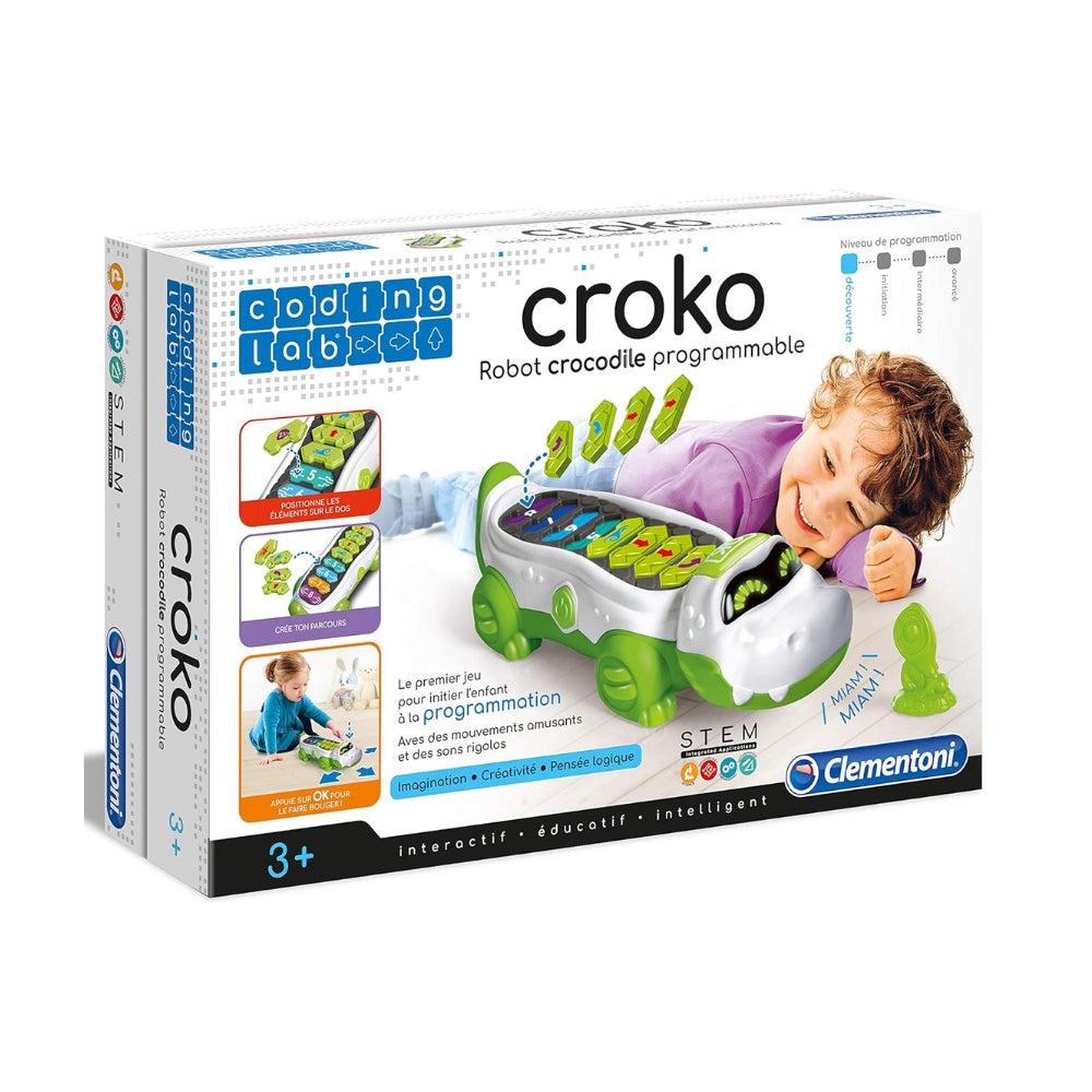 Clementoni 52384 Coding Lab Coko Programmable Crocodile Robot Multicolored