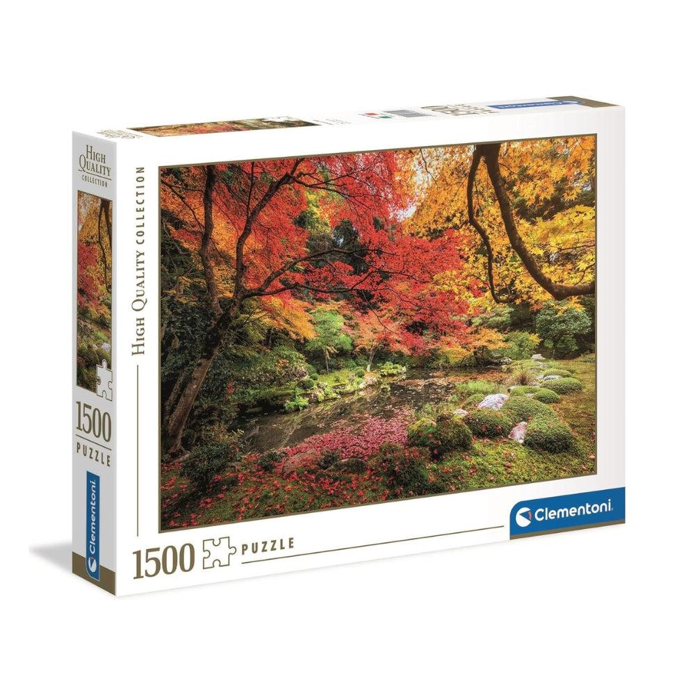 Clementoni Collection 31820, Autumn Park Puzzle For Children and Adults, 1500 Pcs, Ages 10 Years Plus Multi Coloured