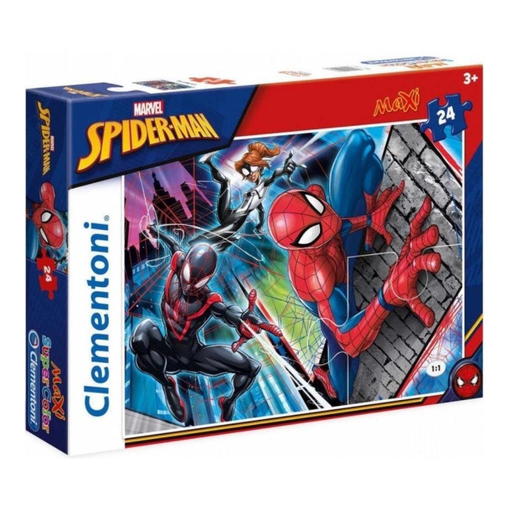 Clementoni Puzzle Game 24 Pcs Maxi Marvel Spiderman