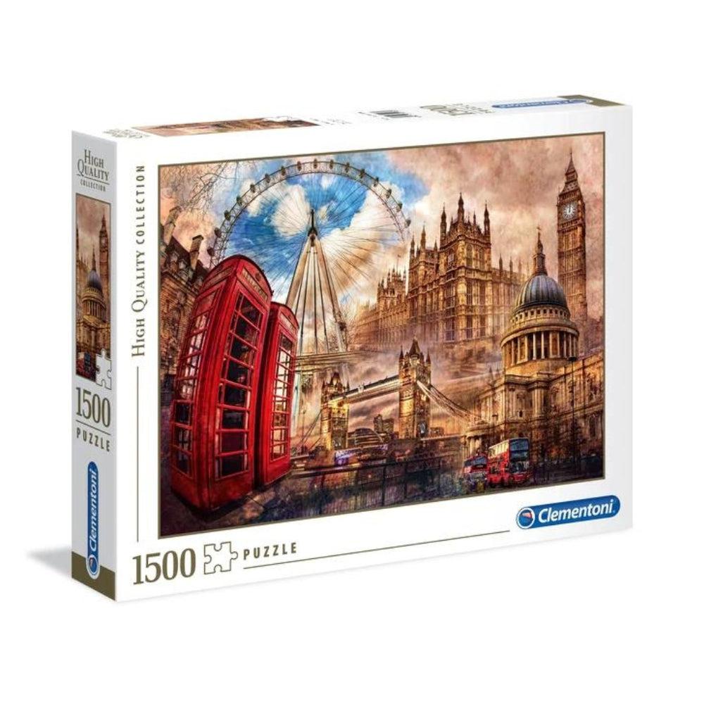 Clementoni Vintage London - 1500 Pcs