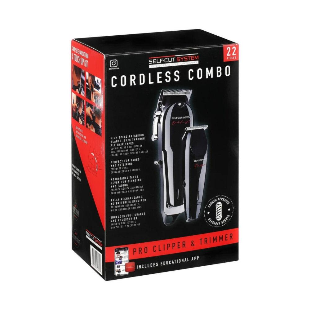 Cordless Clipper And Trimmer Combo Set