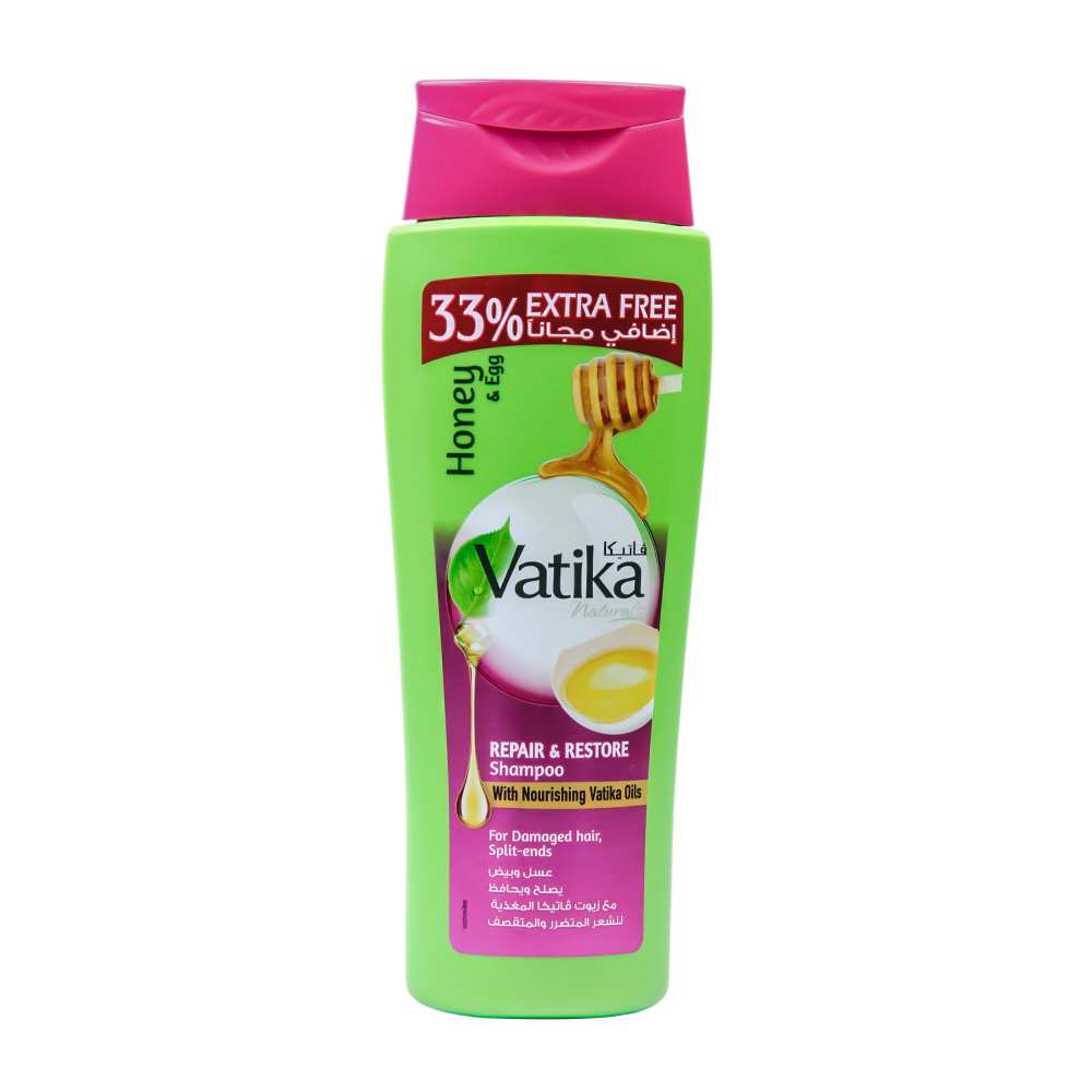 Dabur Vatika Honey & Egg Repair & Restore Shampoo 532ml