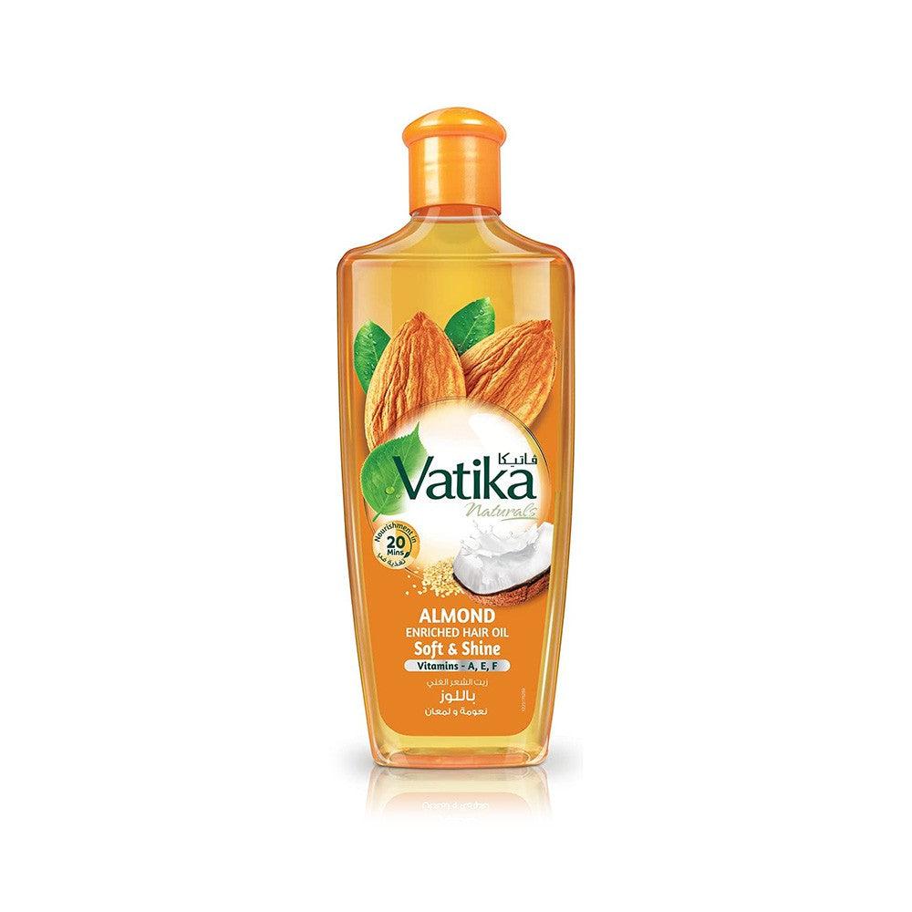 Dabur Vatika Naturals Almond Enriched Hair Oil Softness And Shine 200ml