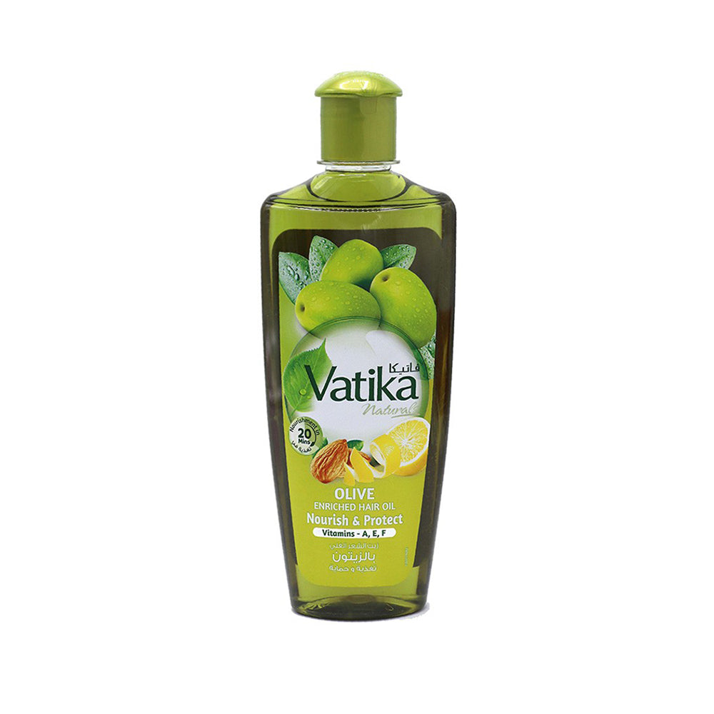 Dabur Vatika Naturals Olive Nourish & Protect Hair Oil 200ml