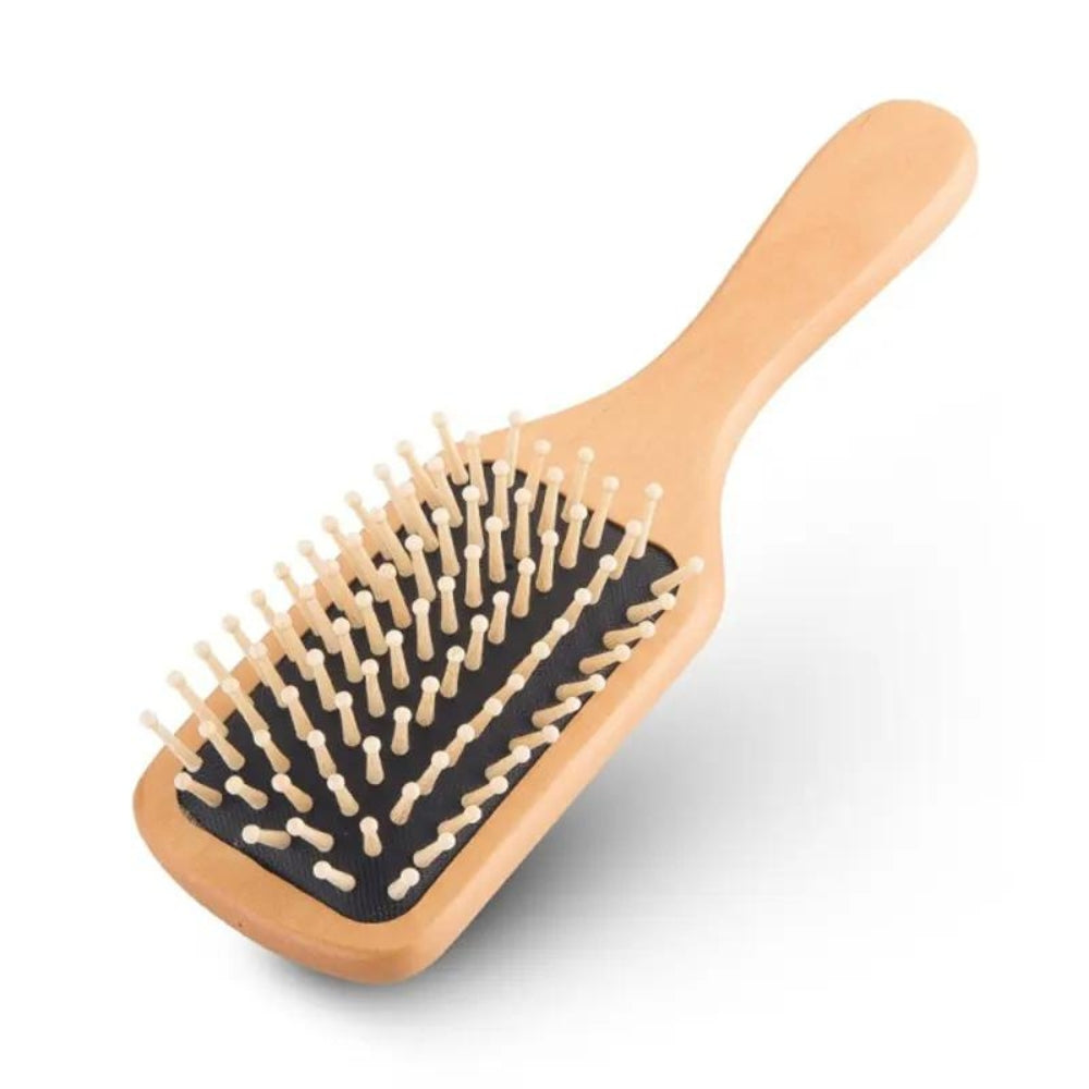 Detangling Massage Wood Hair Comb Brush
