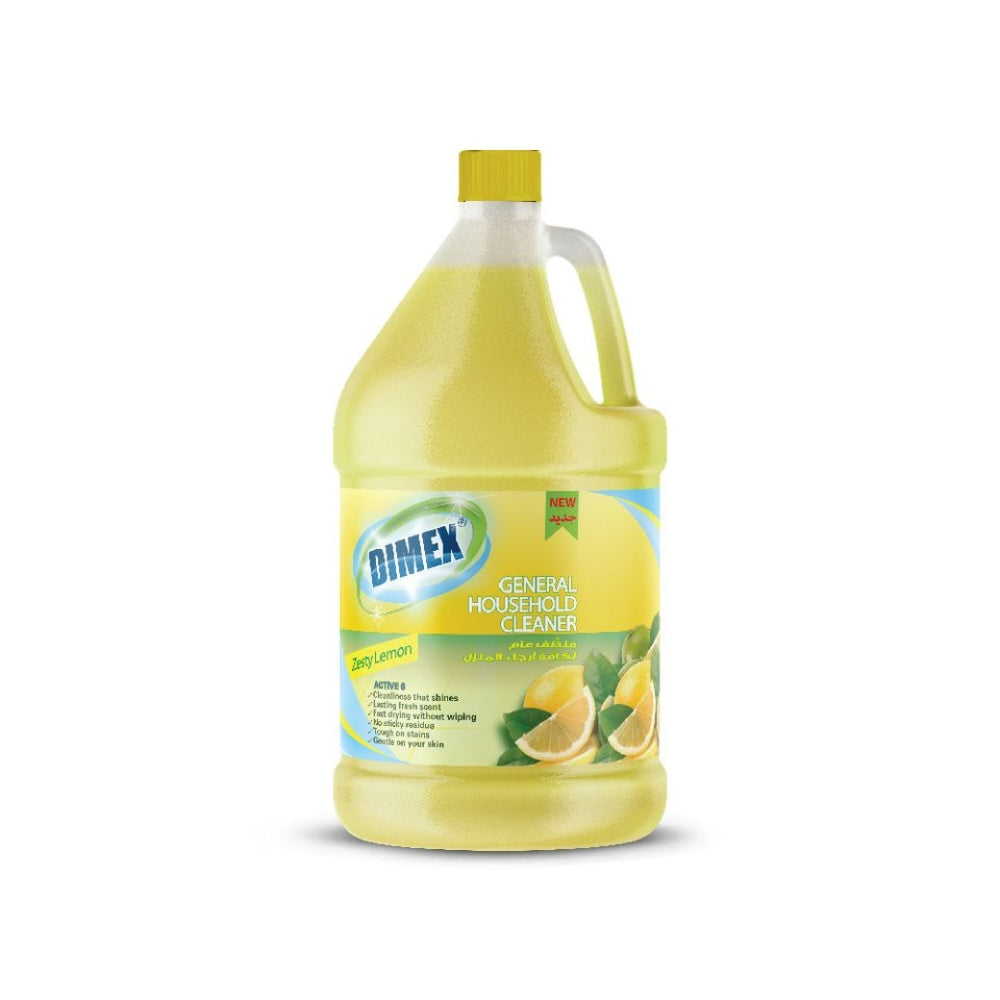 Dimex General Household Cleaner Zesty Lemon 4L , 1.2 L