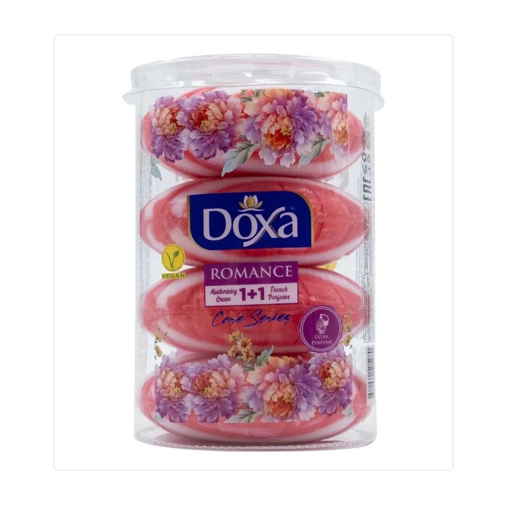 Doxa Rose Toilet Soap 4 Pieces 100 Grams Each