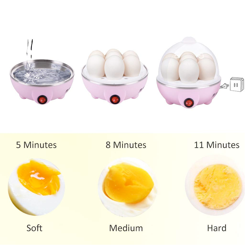 DreamJing Stainless Steel Electric Egg Cooker