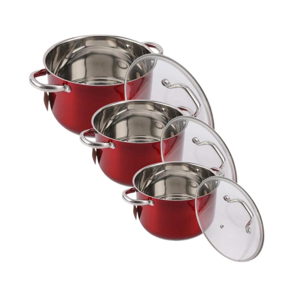 Durable 6 Pcs Kitchenware Stainless Steel Cookware Kitchen Utensils