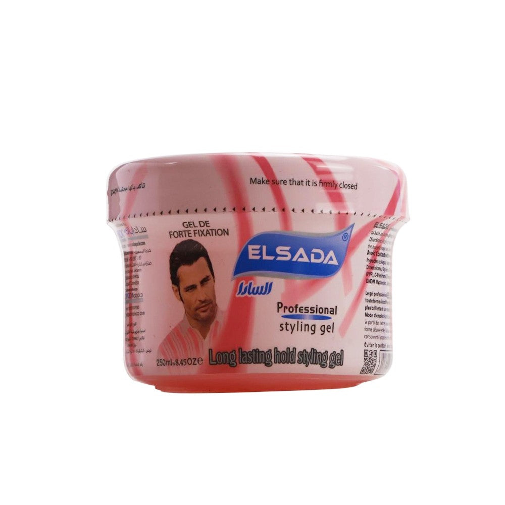 Elsada Professional Hair Styling Gel- Pink