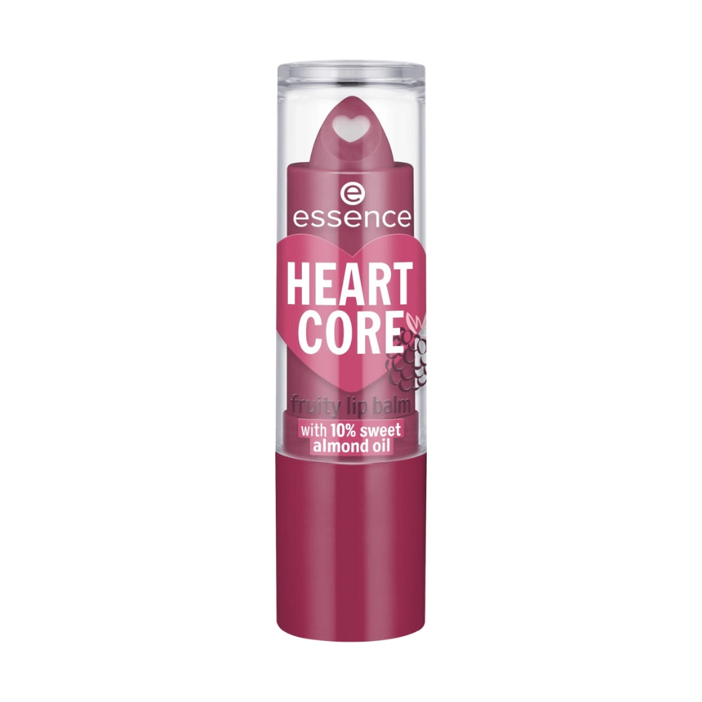 Essence Heart Core Fruity Lip Balm - 05 Bold Blackberry