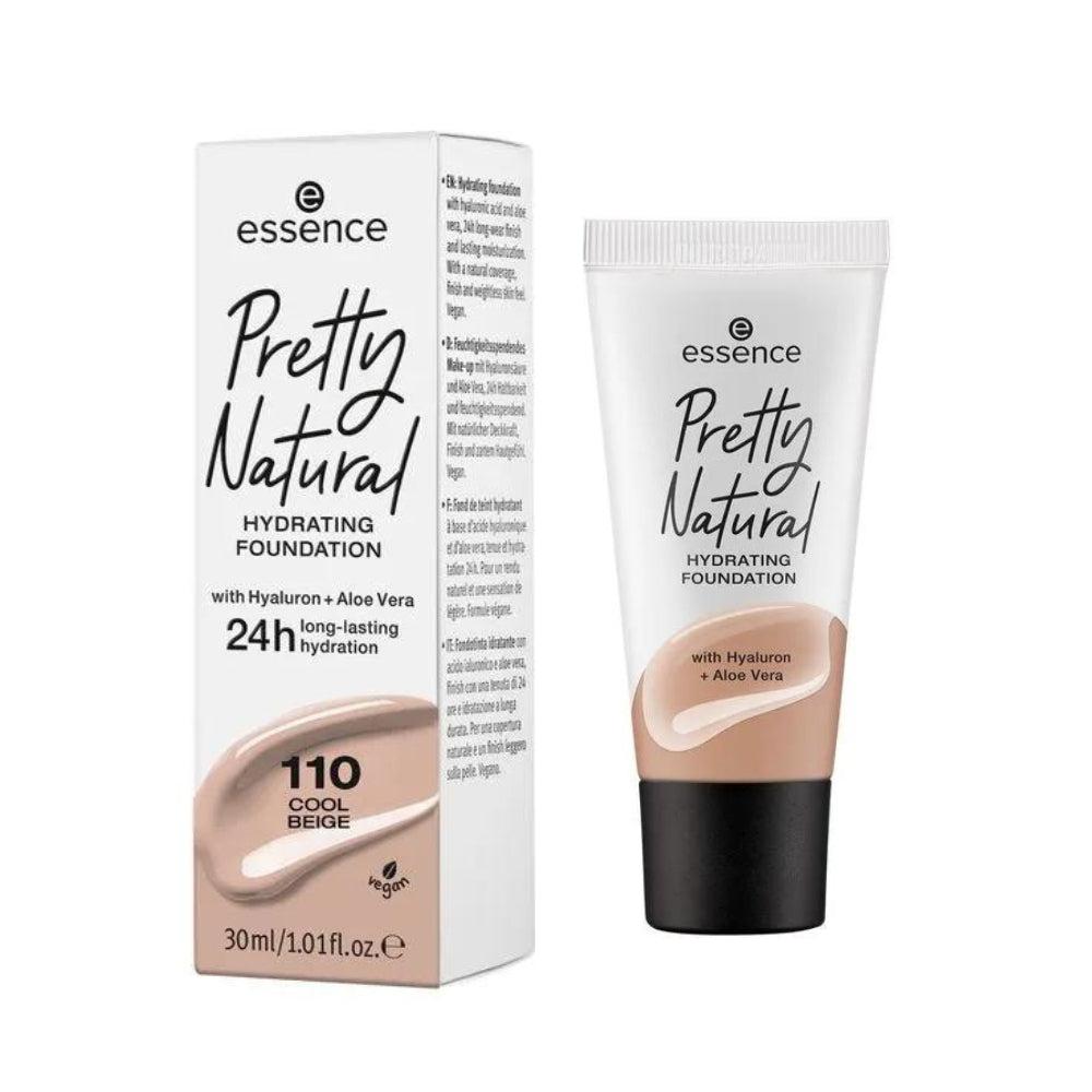 Essence Pretty Natural Hydrating 24H Foundation-110 Cool Beige