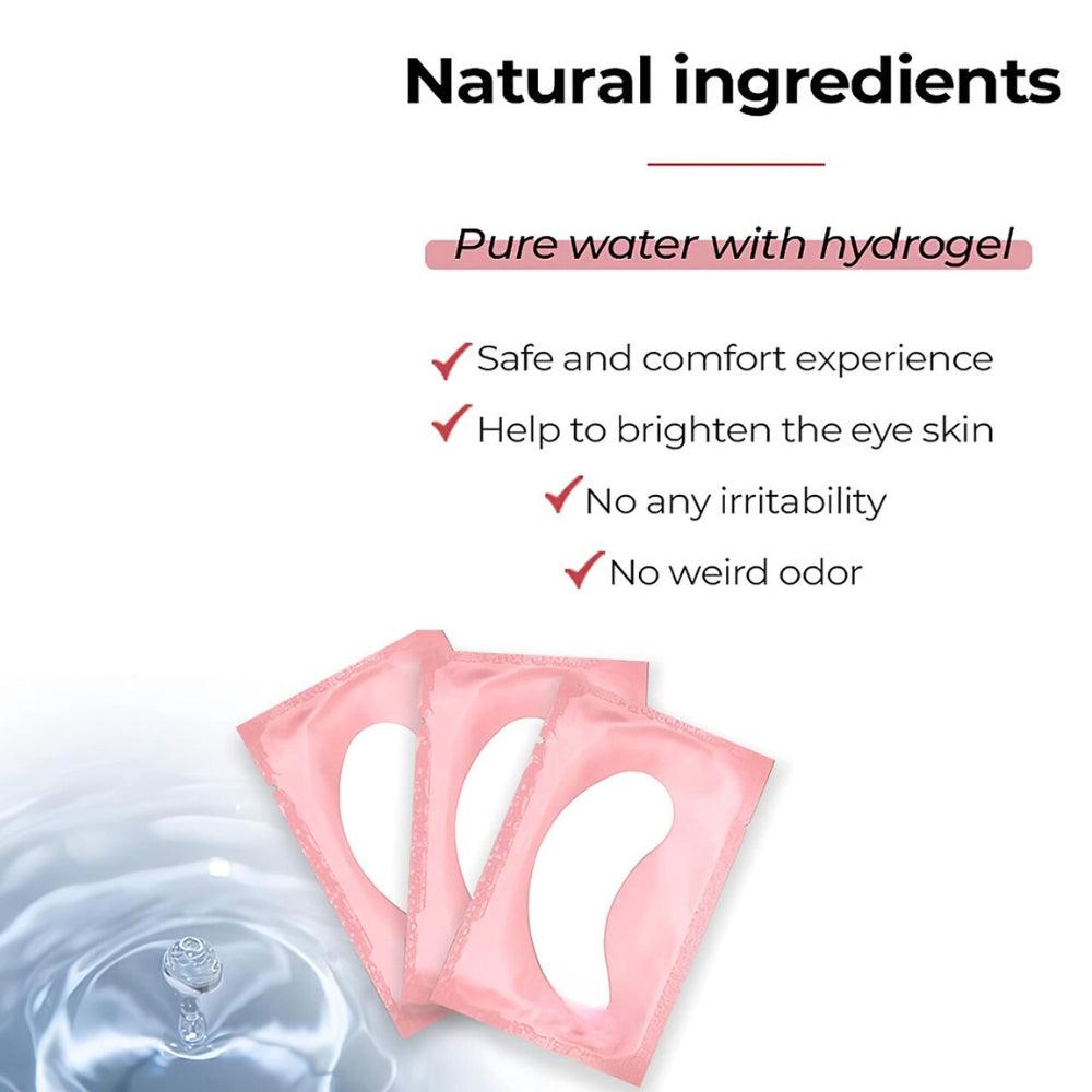 Eyelash Extension Gel Patches Lash Extension Lint Free Under Hydrogel Eye Mask Pads Patches