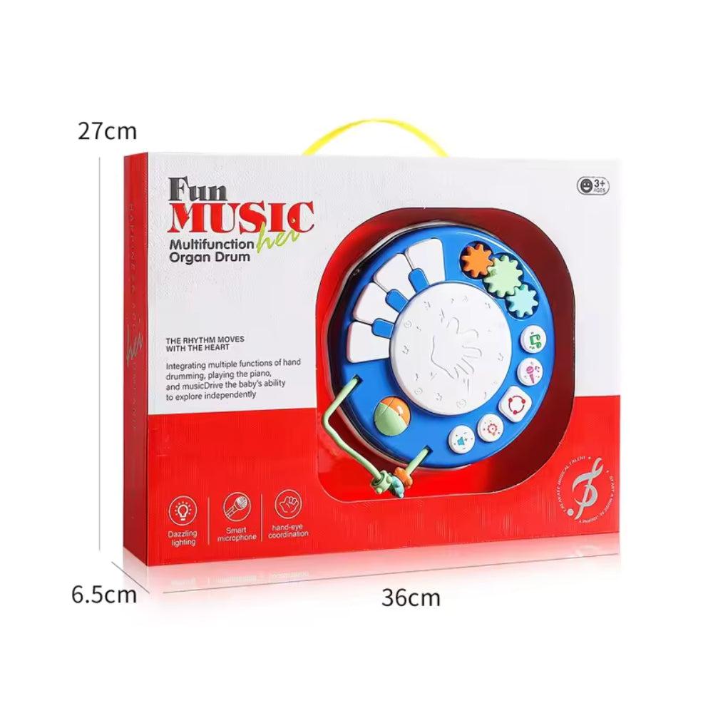 Fun Music Multifunction Dazzling Lighting Drum