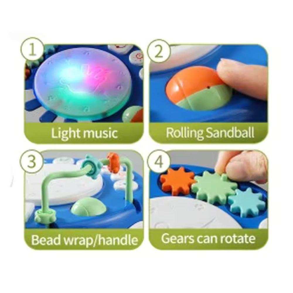 Fun Music Multifunction Dazzling Lighting Drum