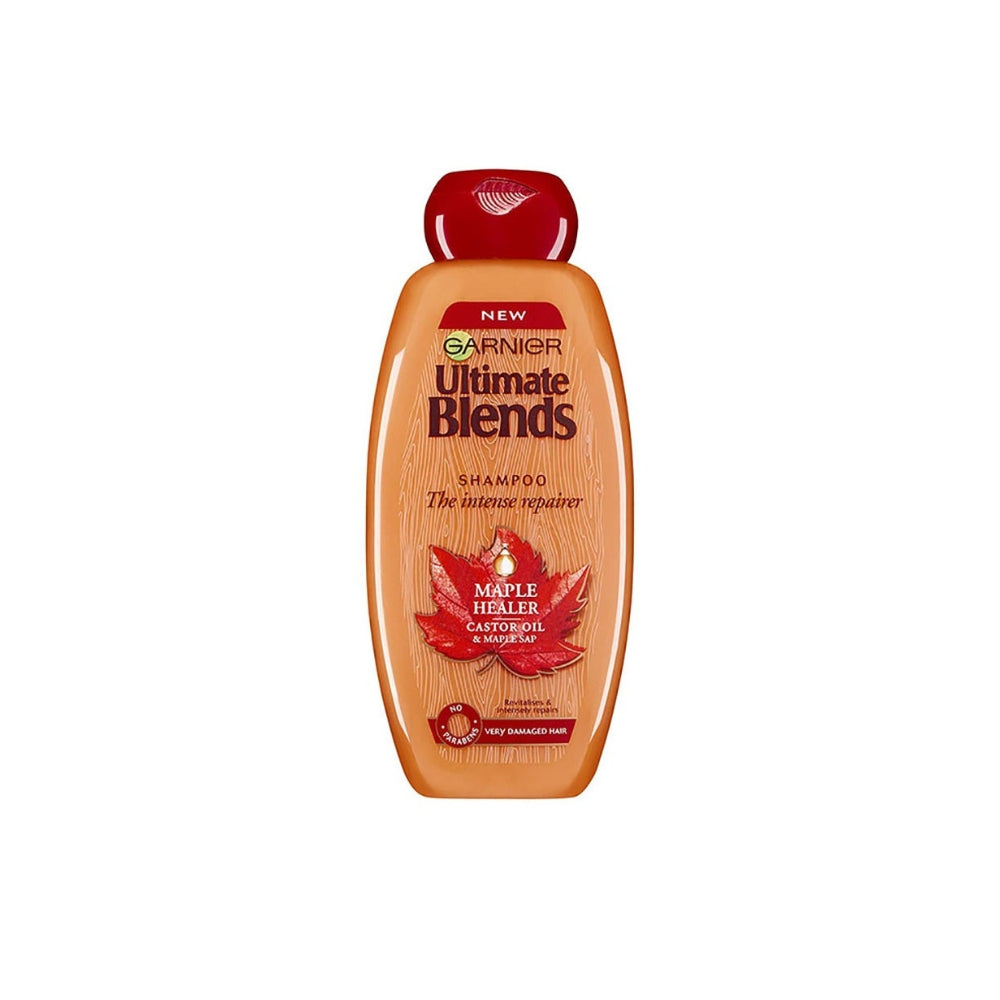 Garnier Ultimate Blends Shampoo The Intense Repairer Castor Oil& Maple Sap